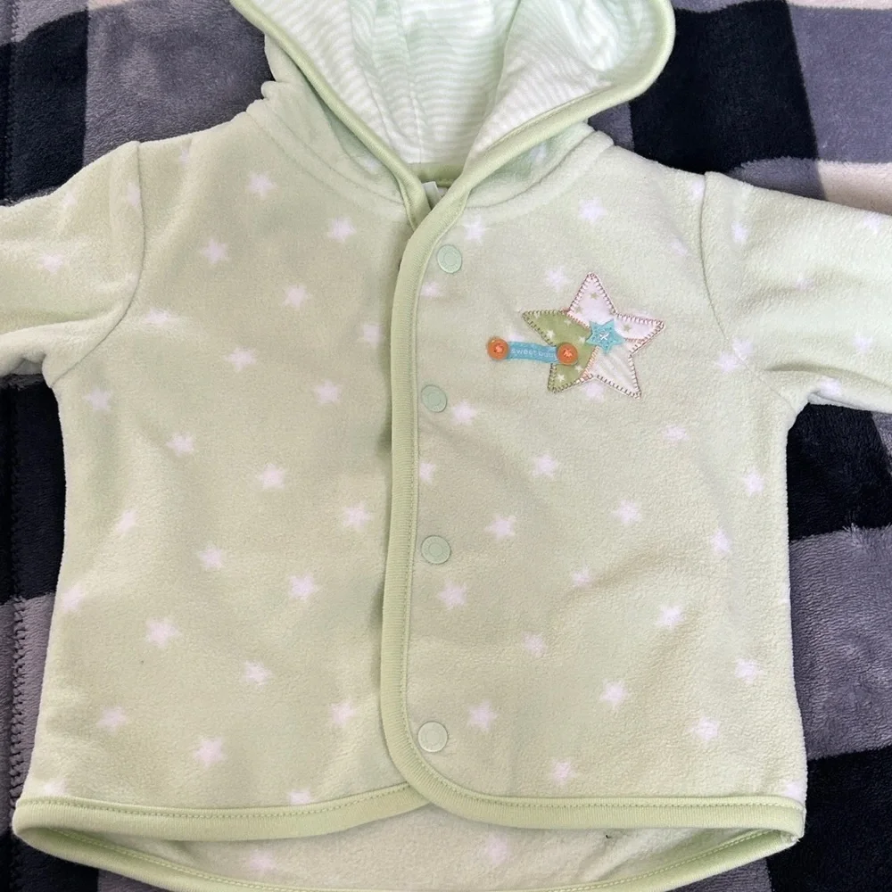Carter's Green Star Hoodie and Pants Set | BRAND NEW WITH TAGS
